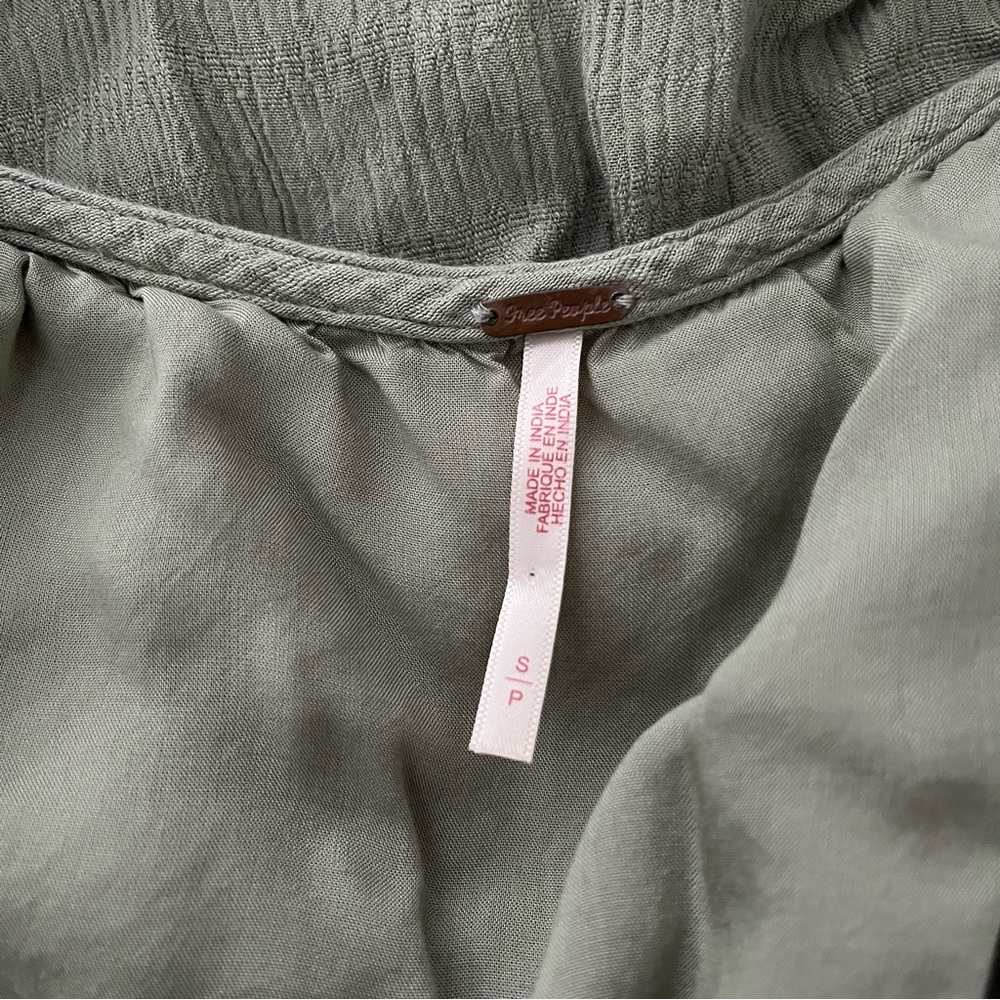 Free People Devon Maxi Dress in Seagrass, Sz S - Picture 13 of 16